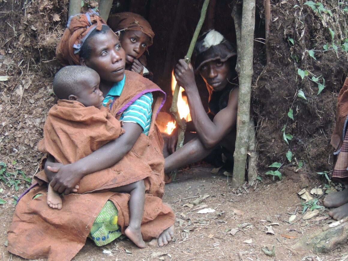 The Batwa People living on the boundary of Bwindi Impenetrable forest national park